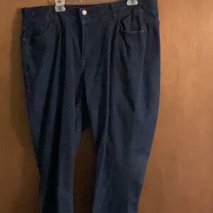 Dark Blue Denim Jeans